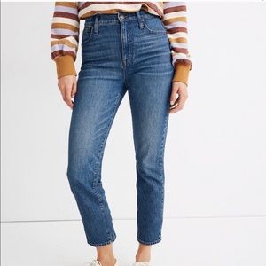 Madewell Classic Straight Jeans in Coldbrook Wash